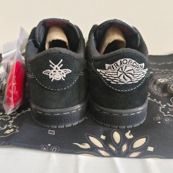 Air Jordan 1 Retro Low Travis Scott Black - Picture 4 of 6